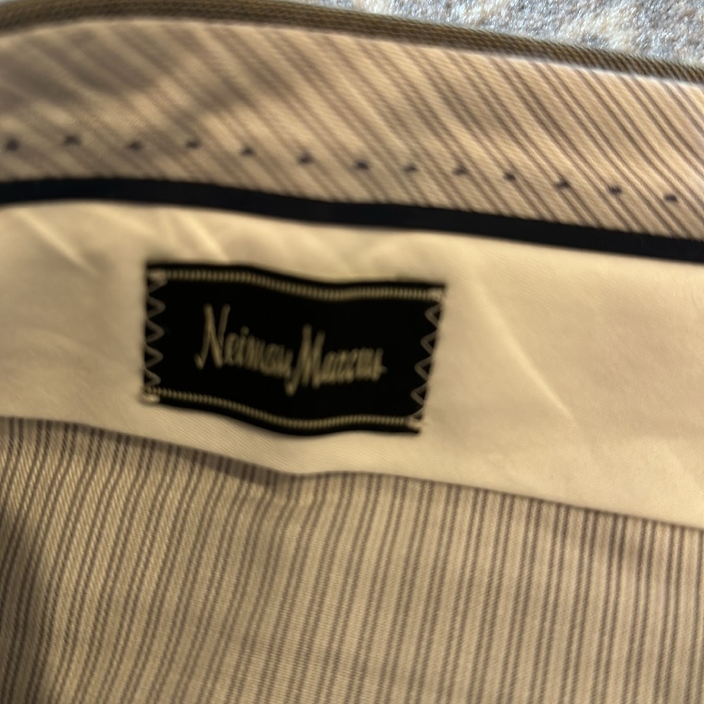 NEIMAN MARCUS MENS WOOL SLACK SIZE 34 - Picture 3 of 10